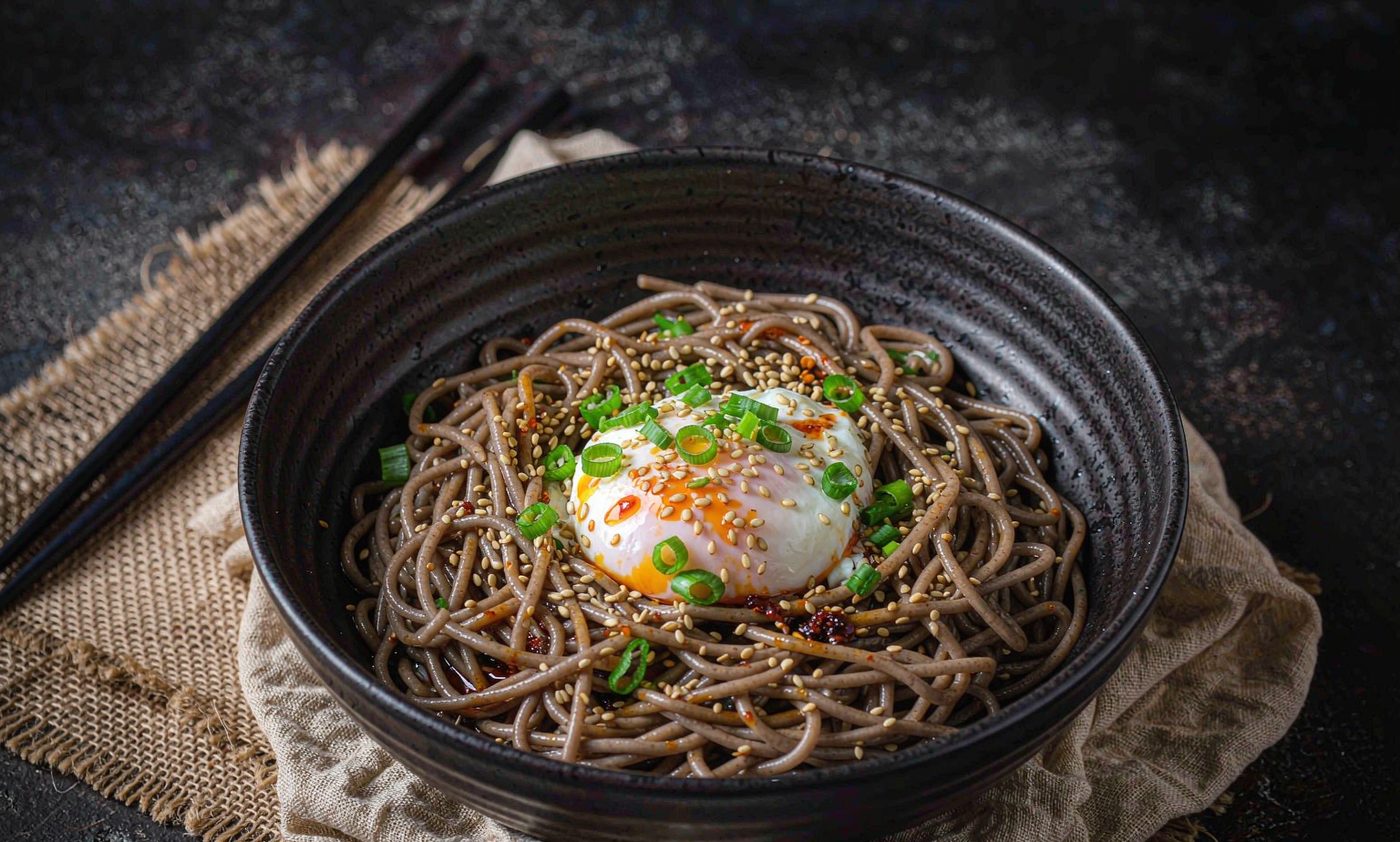 Miso Ginger Soba Bowl
